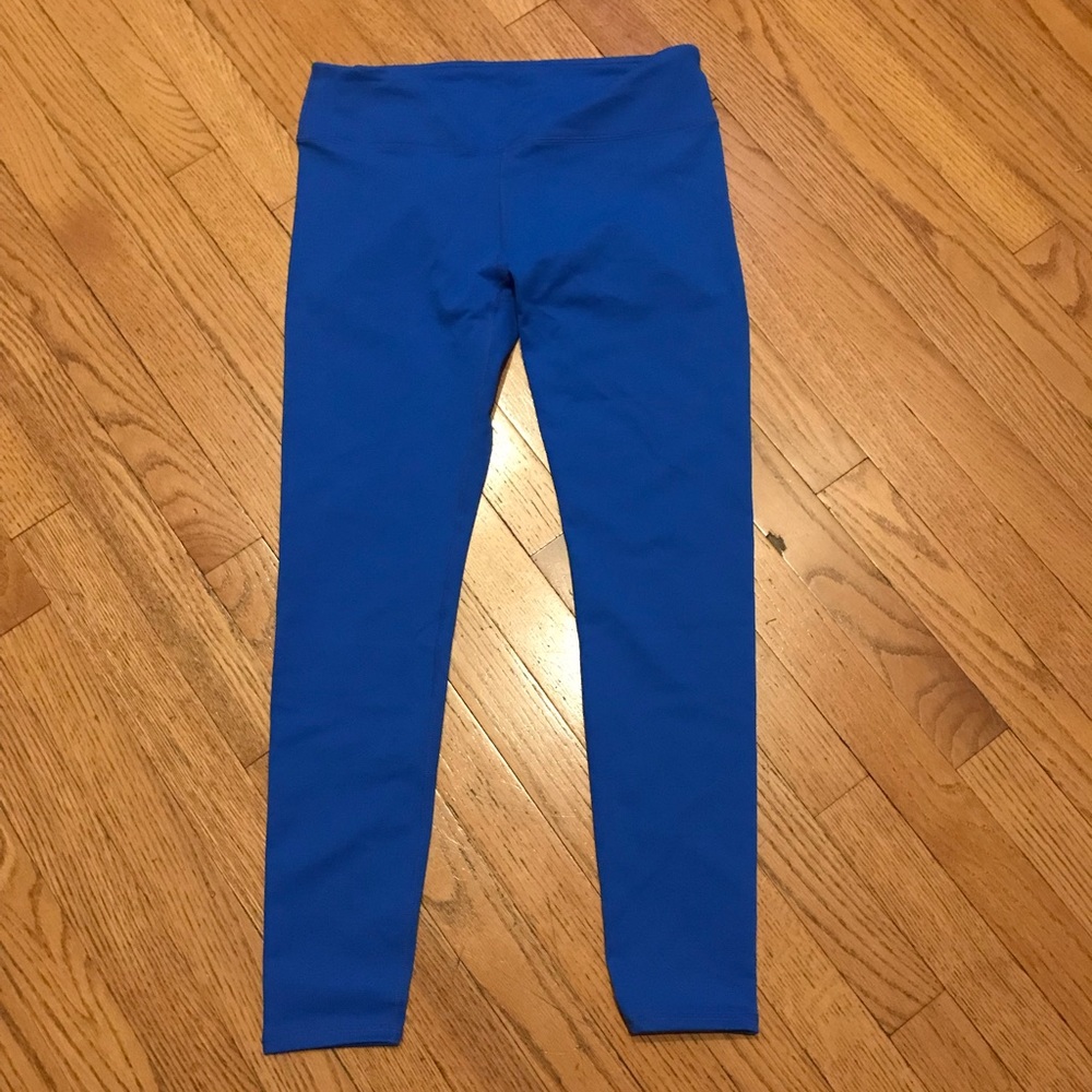 Bright Blue Fabletics leggings. Never worn.
